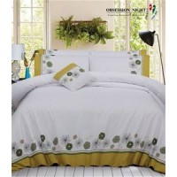  Obsession Night Bed Quilt Cover Set Queen Size Design: Ellie